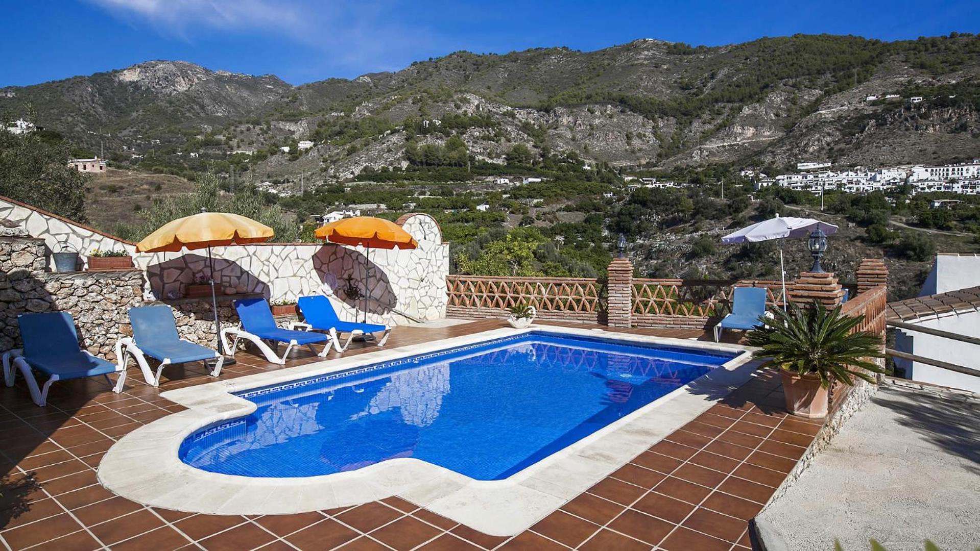 Villa Francisco Frigiliana Exteriör bild