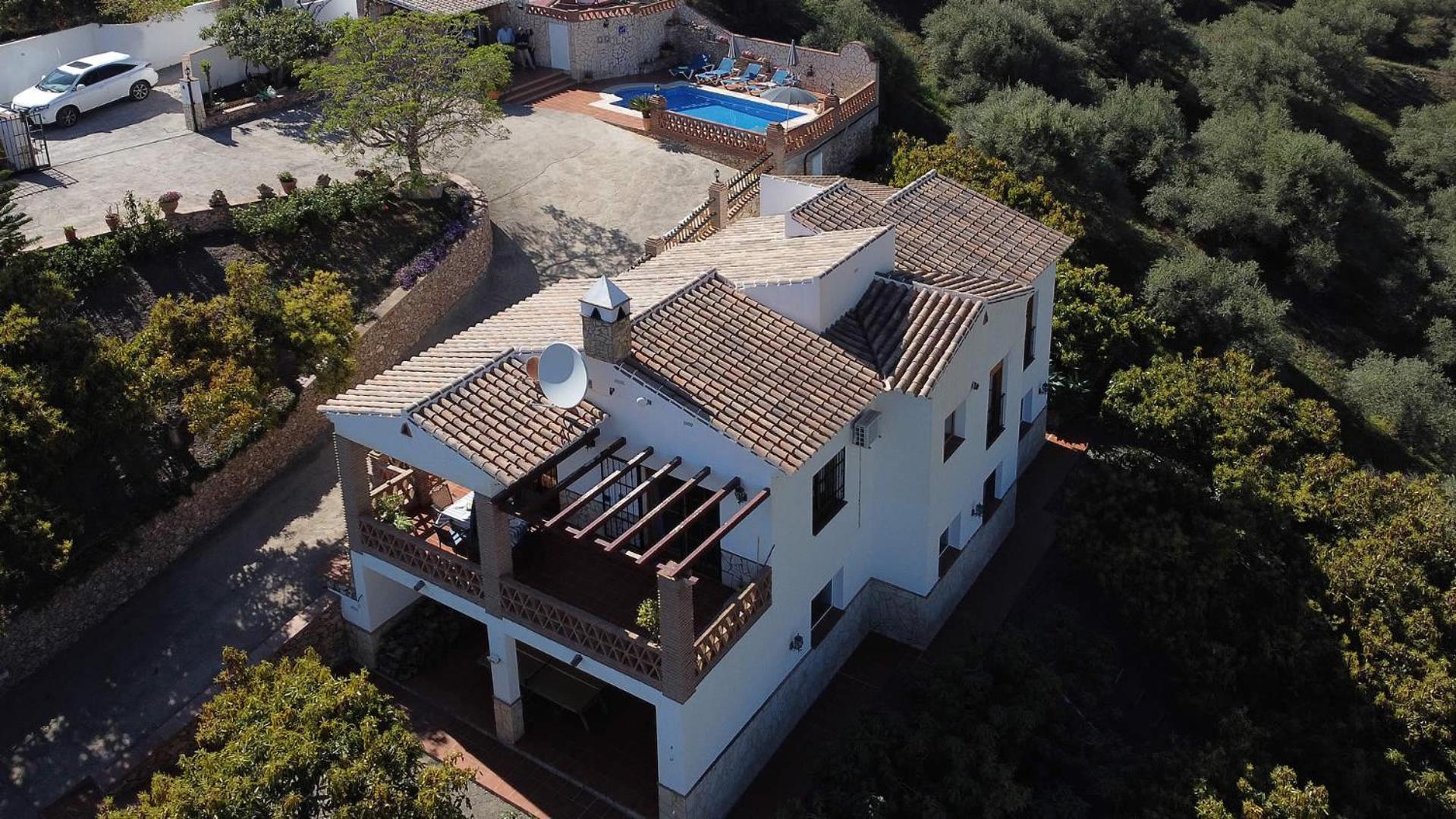 Villa Francisco Frigiliana Exteriör bild