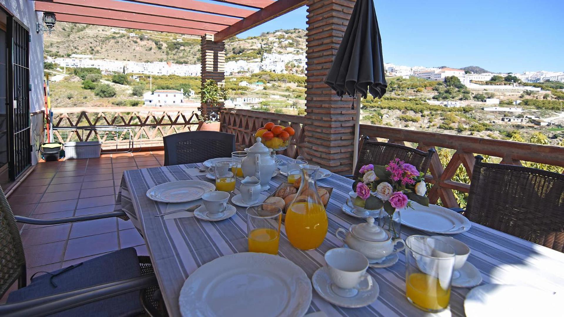 Villa Francisco Frigiliana Exteriör bild