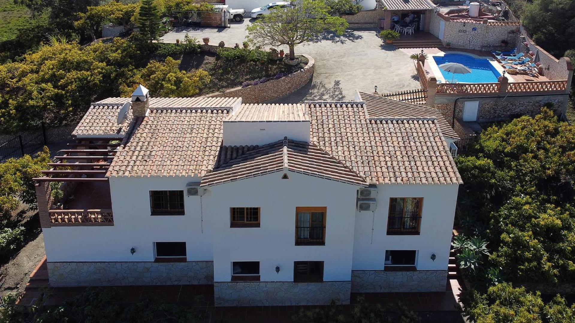 Villa Francisco Frigiliana Exteriör bild