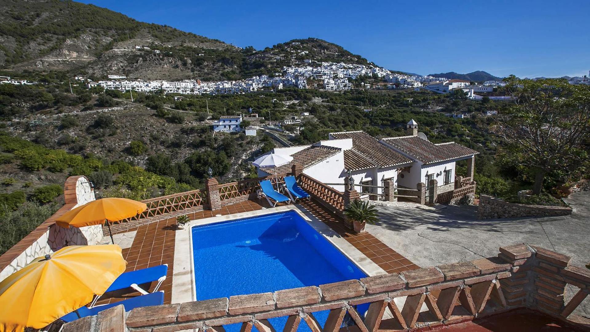 Villa Francisco Frigiliana Exteriör bild