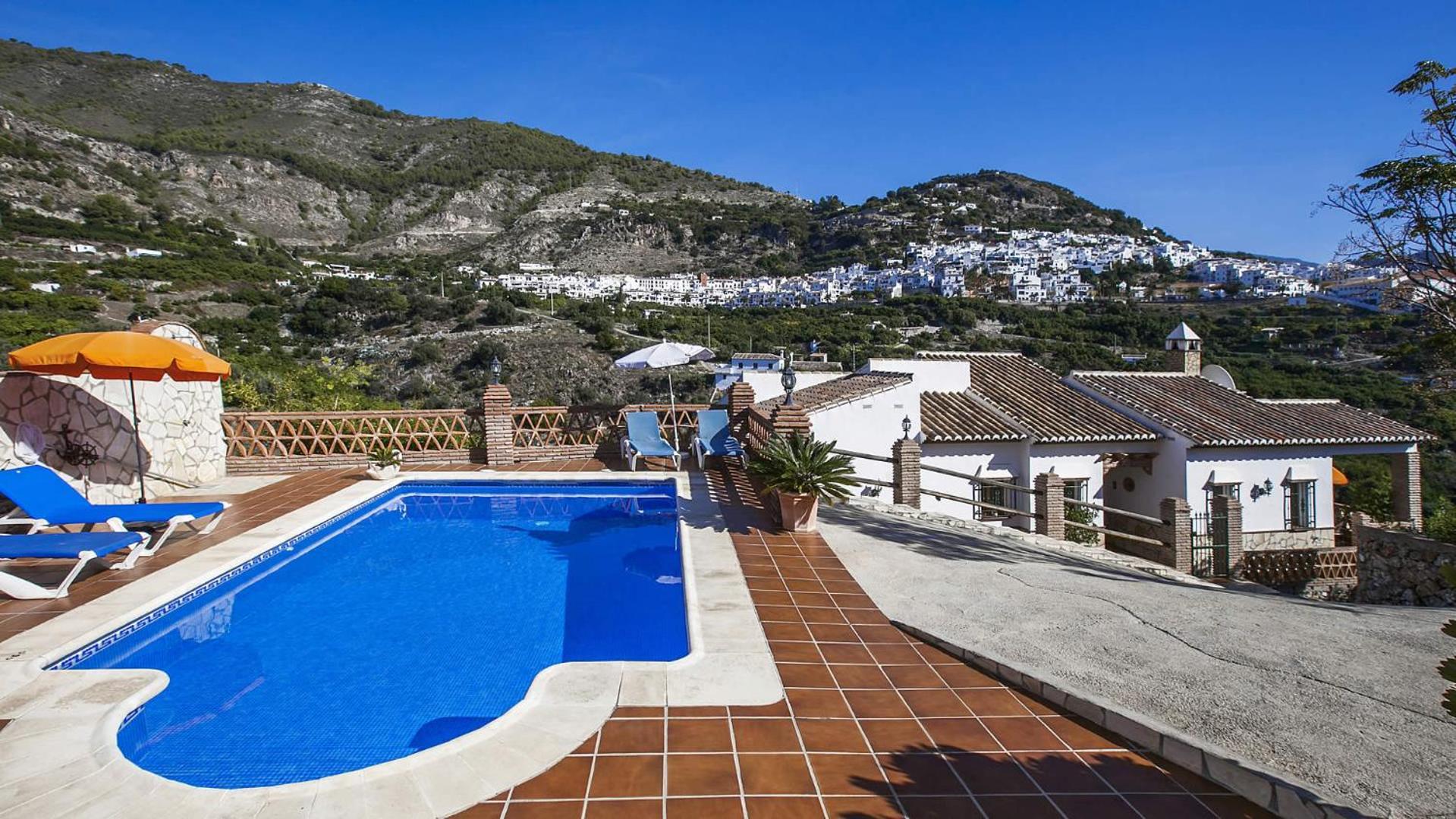 Villa Francisco Frigiliana Exteriör bild
