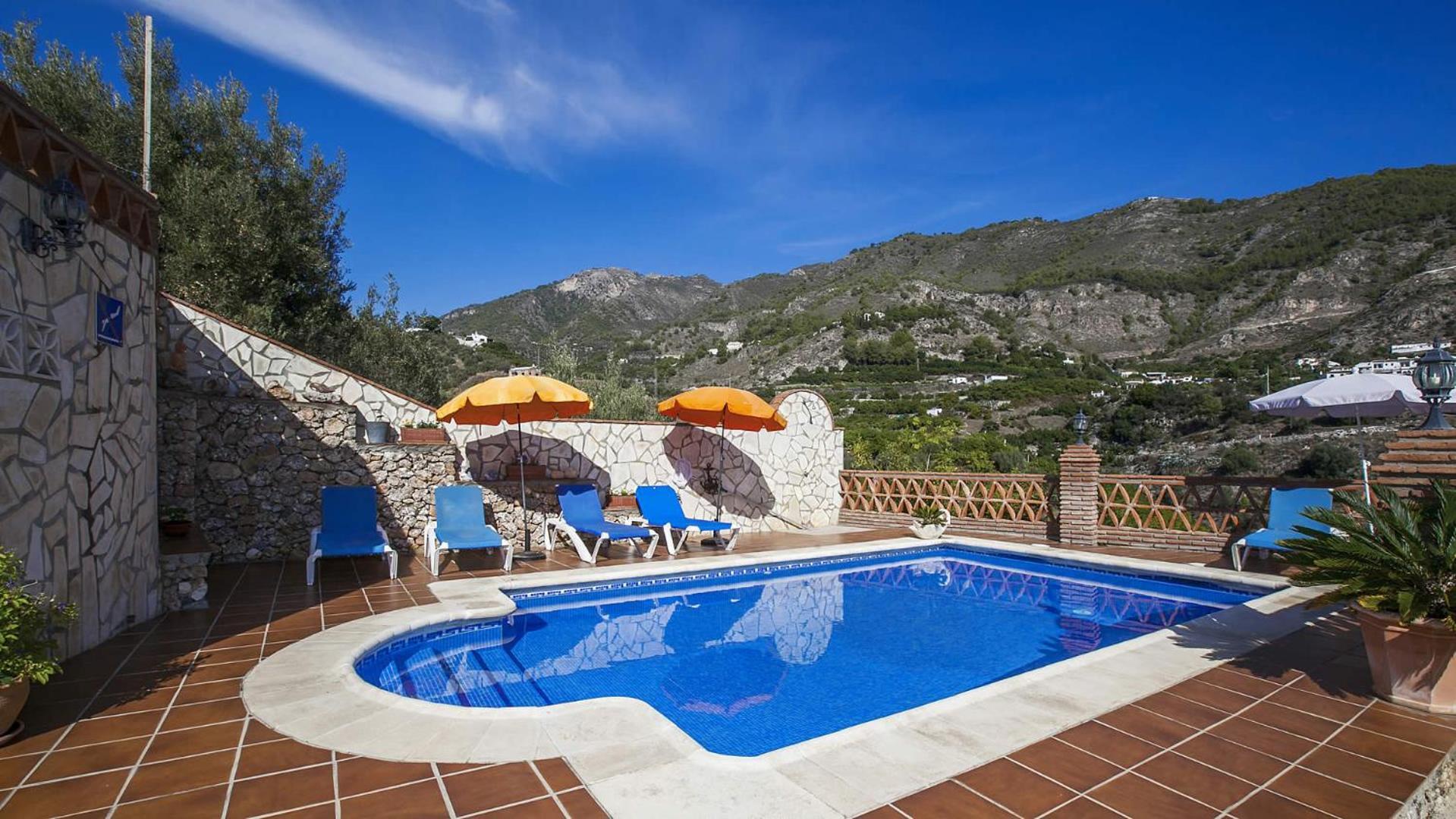 Villa Francisco Frigiliana Exteriör bild