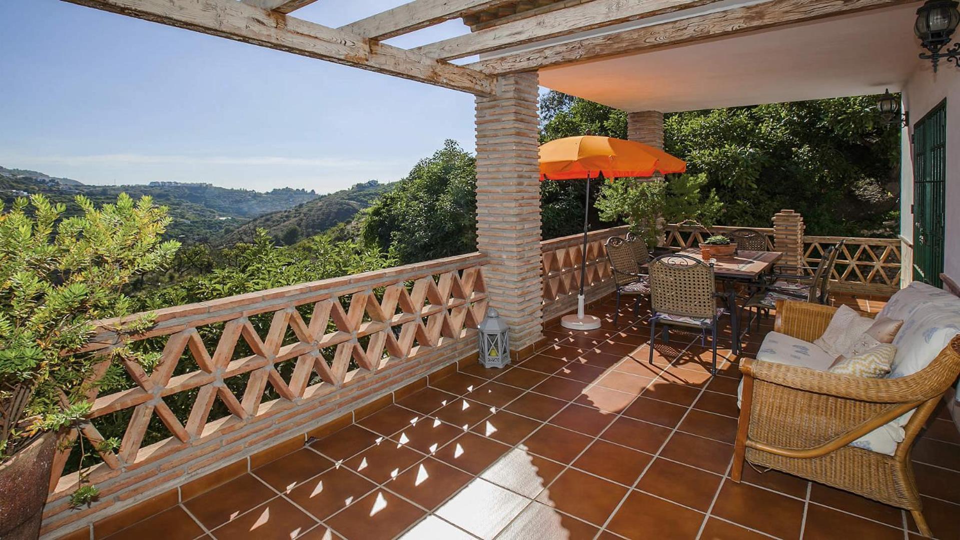 Villa Francisco Frigiliana Exteriör bild