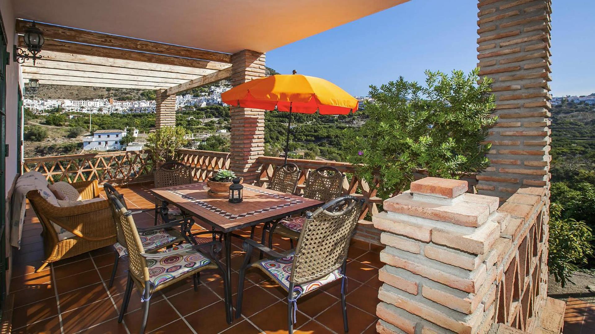 Villa Francisco Frigiliana Exteriör bild