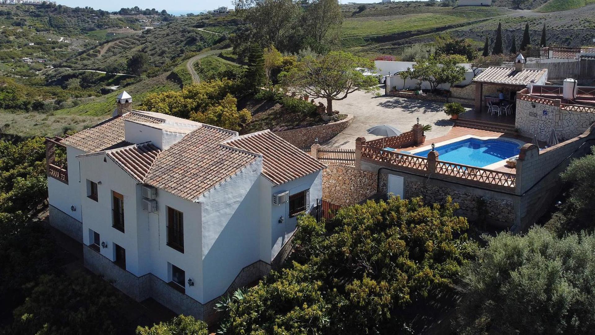 Villa Francisco Frigiliana Exteriör bild