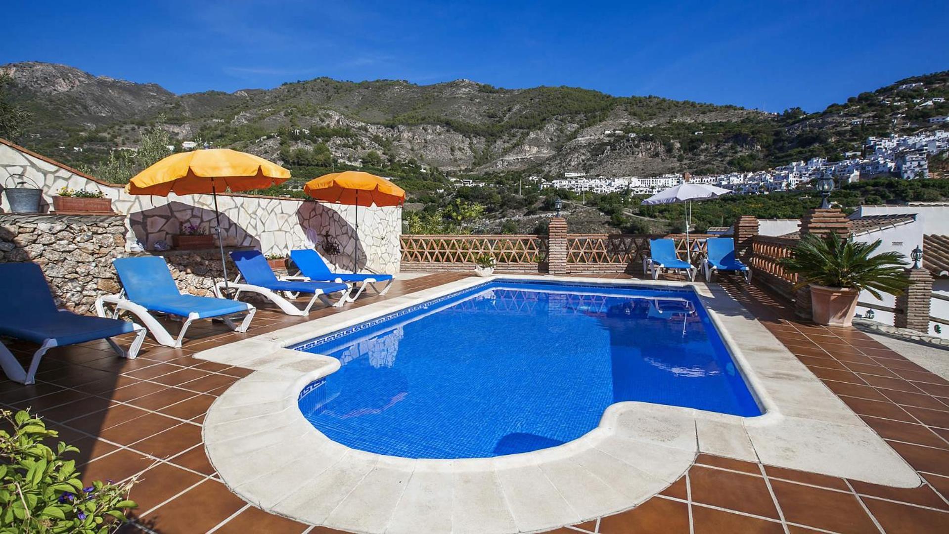 Villa Francisco Frigiliana Exteriör bild